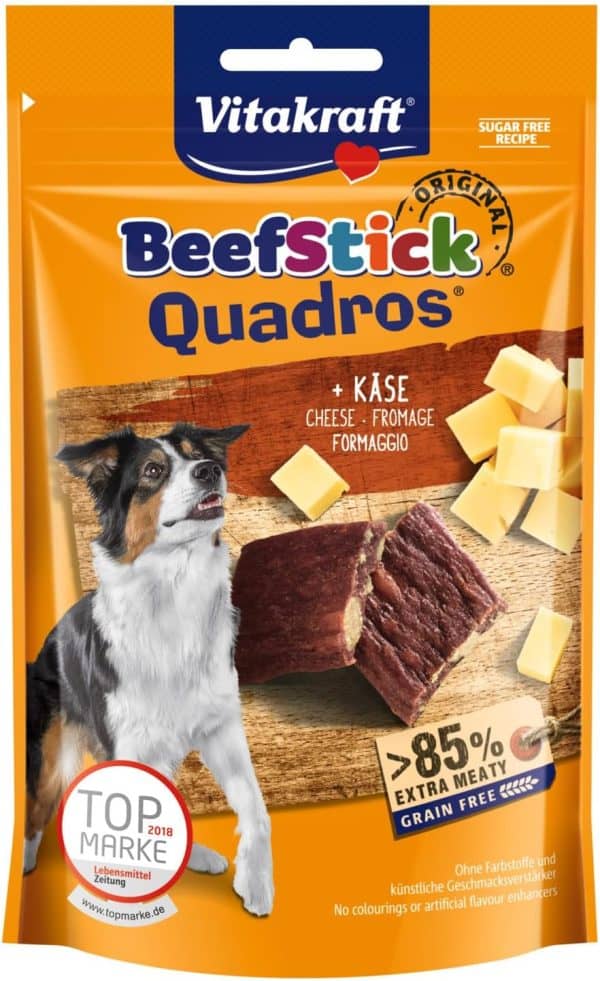 Vitakraft Przysmakołyk dla psów Beef Stick Quadros 70 g recenzja