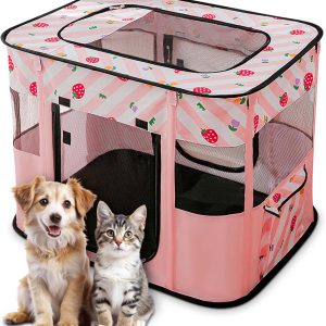 ALLSOPETS przenośny kojec dla psa i kota recenzja